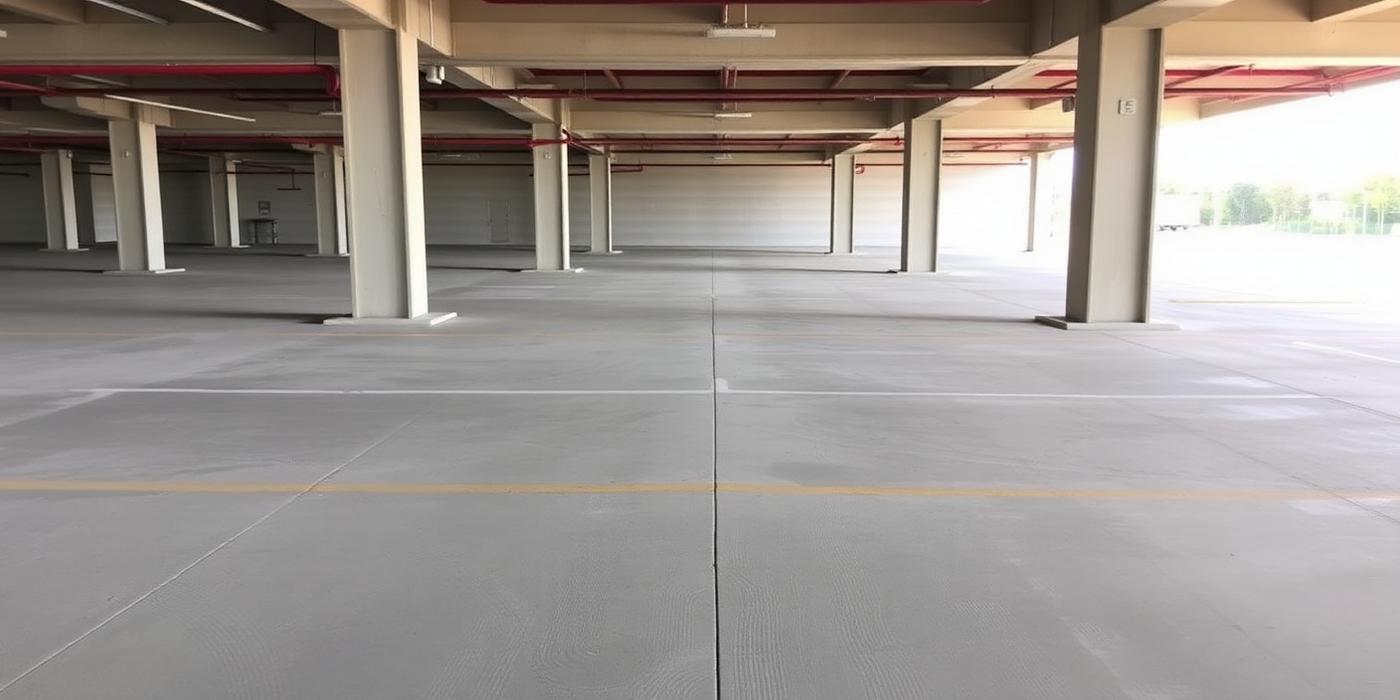 Piso comercial de concreto